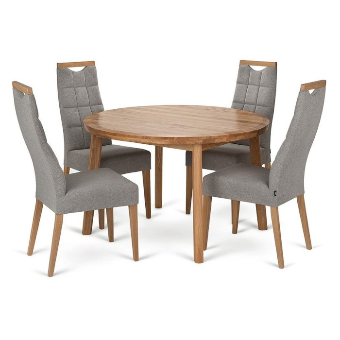 Mesa de cocina TONDO (100% ROBLE)